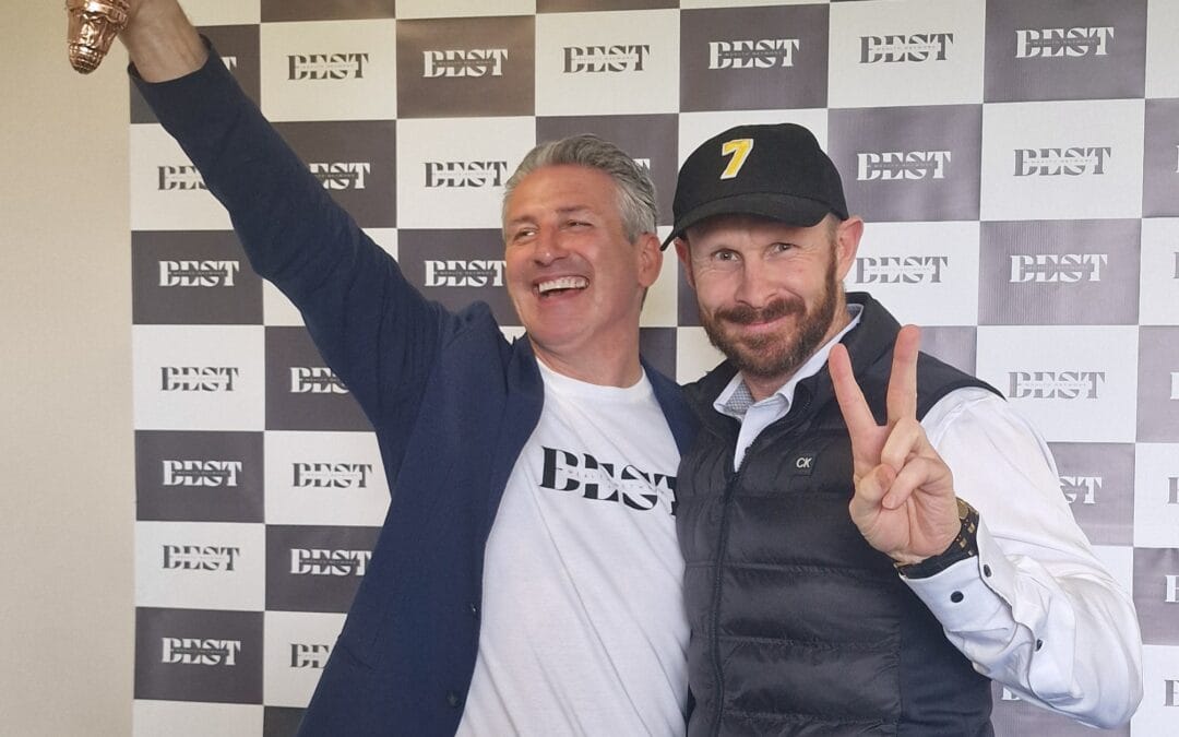 Alfie Best – Chosen as the First British Billionaire to Hold Aloft The Liberty Torch.