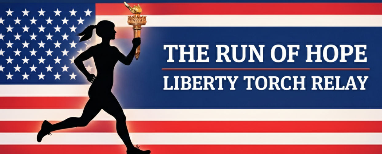 The Run of Hope Liberty Torch Relay
